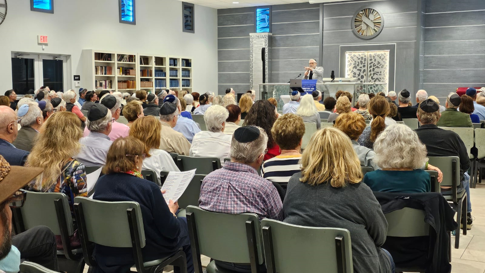 Audience at Chabad of PBG