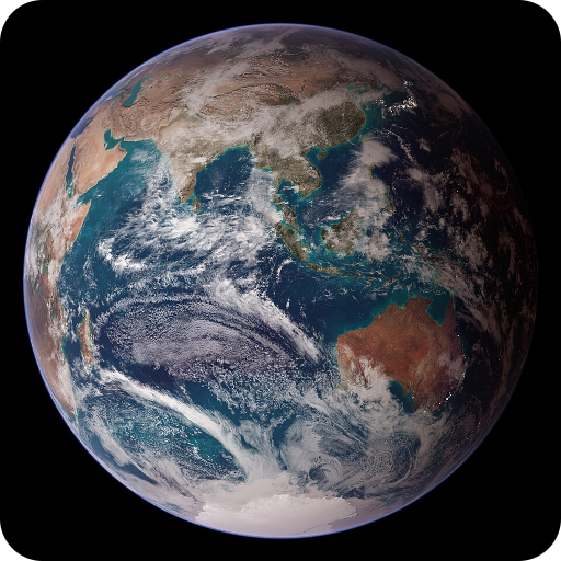 Blue marble, Eastern Hemisphere