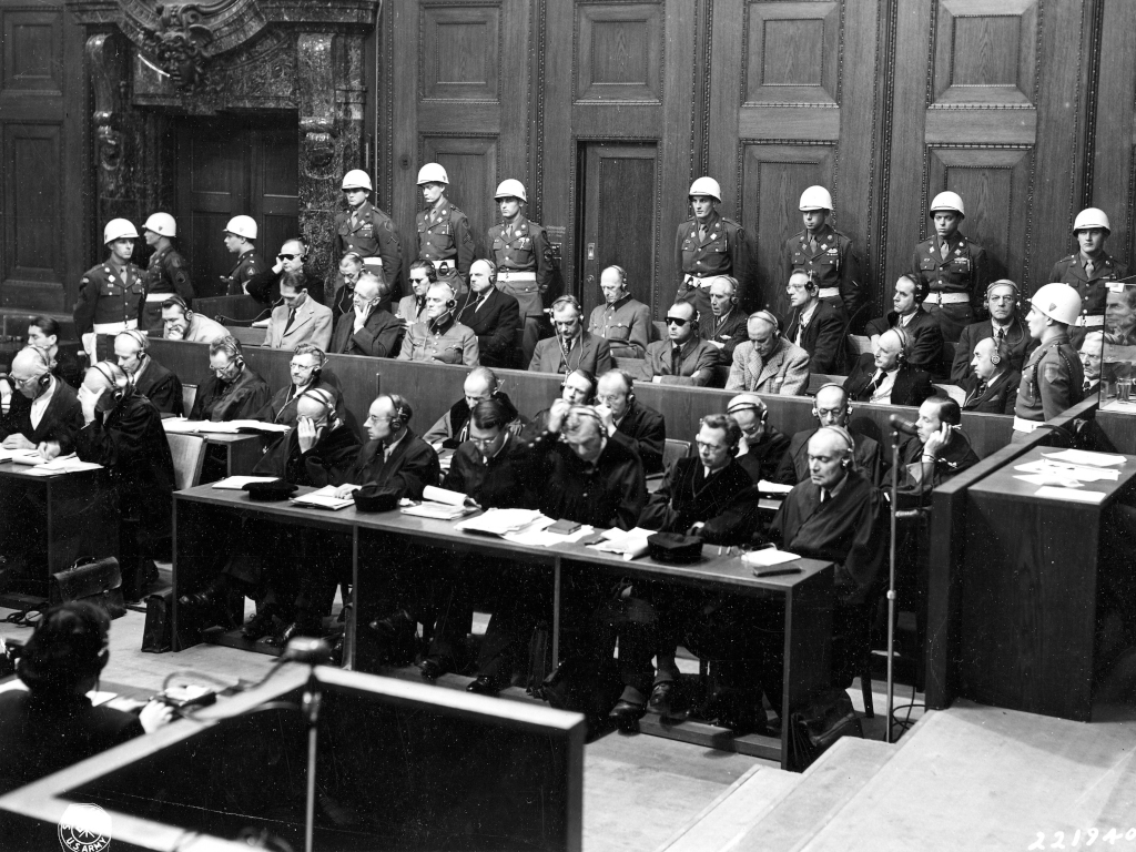 Nuremberg trials, 1945