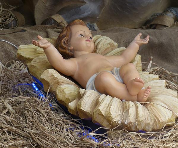 Baby Jesus Nativity scene Wikimedia commons