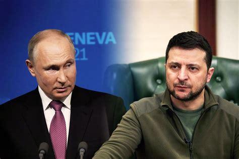 Presidents Putin and Zelenskyy