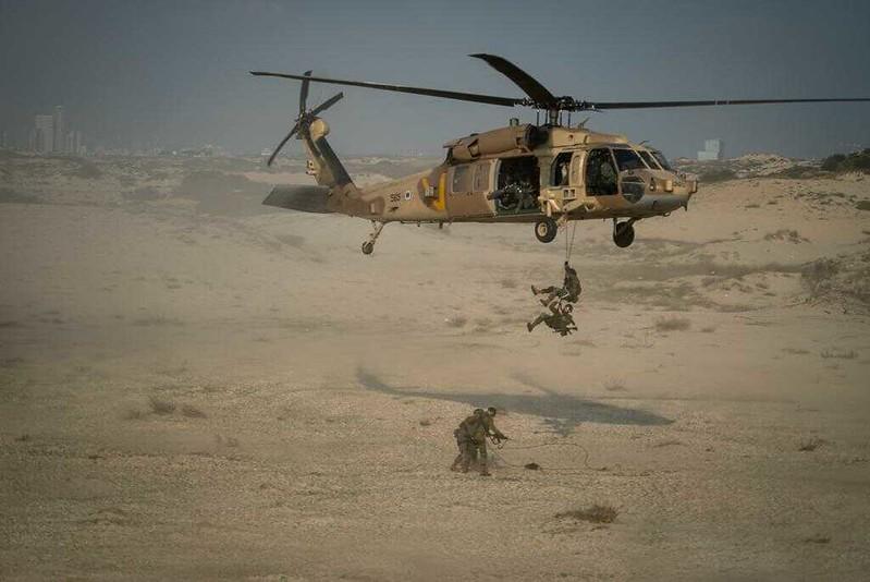 Israeli troops on manoeuvres IDF photo