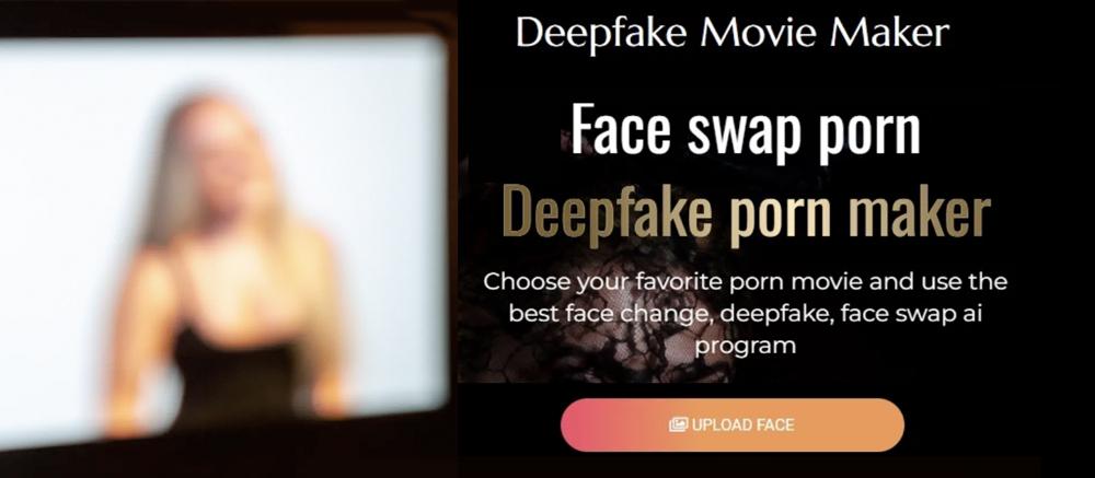 Deepfake porn ad