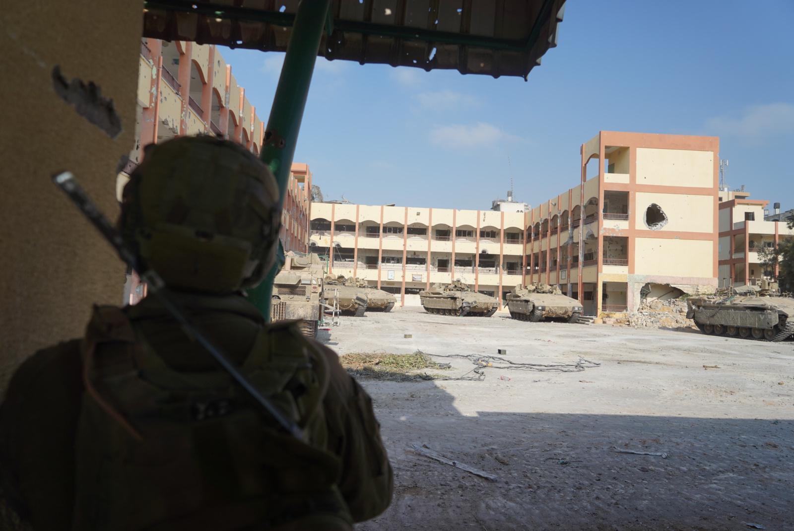 Israeli tanks in Gaza Nov 9 2023 IDF photo