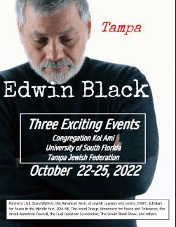 Edwin Black in Tampa, Oct 2022