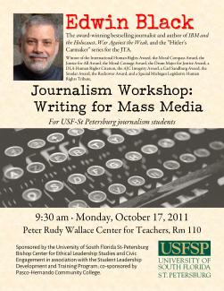 Writing for Mass Media for USF-St Petersburg