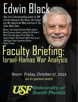 Israel Update for USF Faculty