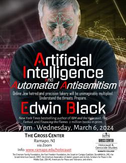 AI and Automated Antisemitism for the Gross Center of NJ