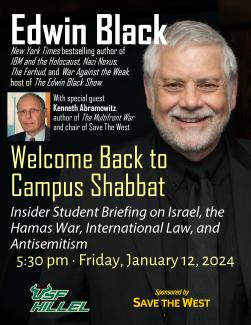 Welcome Back to Campus Shabbat at USF Hillel
