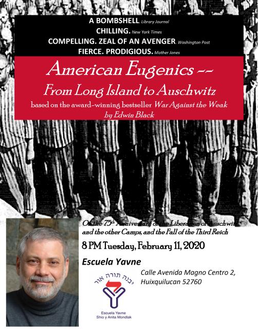 American Eugenics for Escuela Yavne