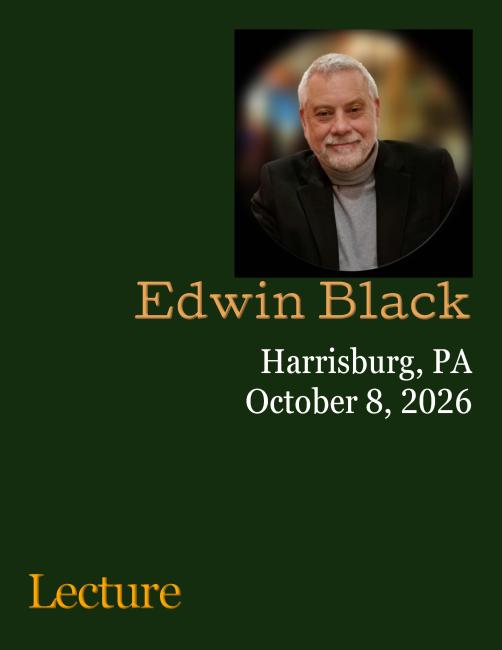 Lecture, Oct 2026, Harrisburg