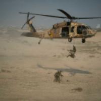 Israeli troops on manoeuvres IDF photo